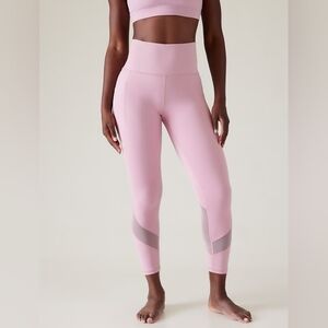 Athleta Salutation Stash Mesh Tight Begonia L